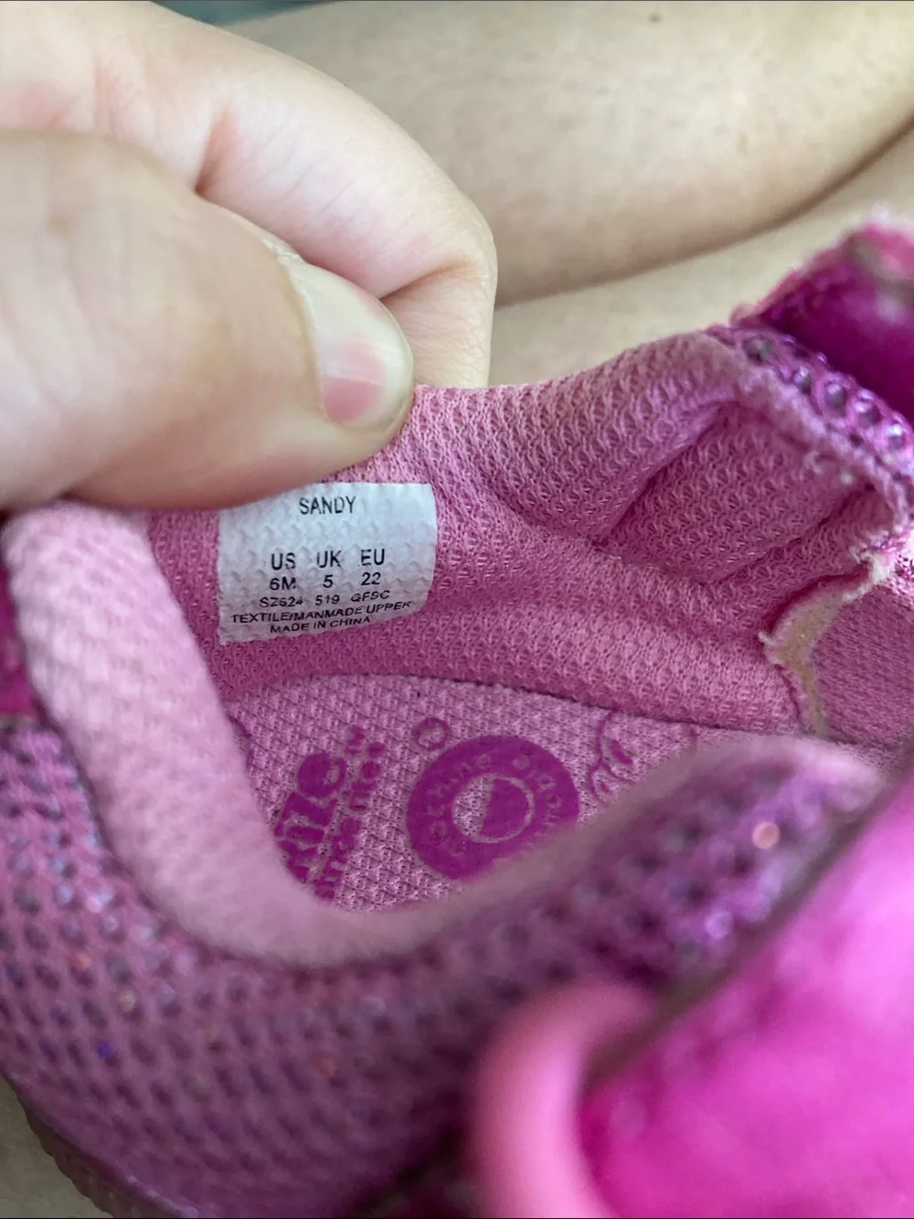 Surprize by Stride Rite Pink Mary Jane Shoes Sz 6
